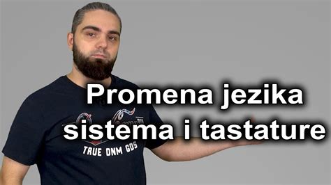 Kako Promeniti Jezik Na Ra Unaru Youtube