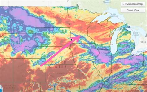 Air Sports Wisconsin Temperature Map - London Top Attractions Map