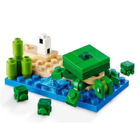 Lego 21254 Minecraft The Turtle Beach House 234 Pieces — Toycra