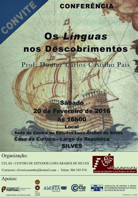 Silves recebe conferência sobre Os Línguas nos Descobrimentos