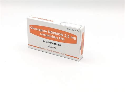 Olanzapina Normon Mg Comprimidos Efg Comprimidos Precio