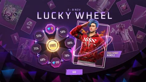 Lucky Wheel Discount Event In Free Fire Nov New Discount Event Free