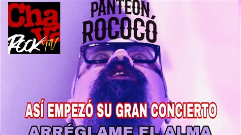 Así inició Panteón Rococó su concierto en Parque Bicentenario YouTube