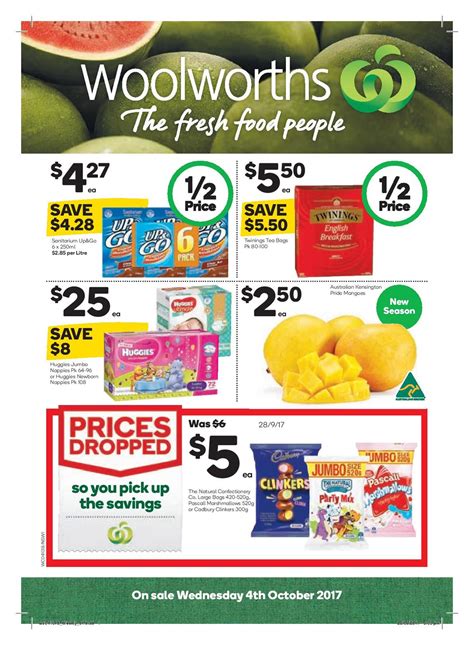 Woolworths Catalogue 4 10 October 2017 Catalogue AU