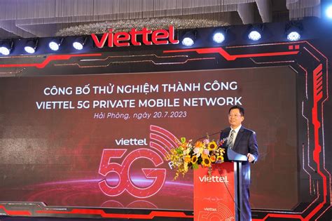 Viettel thử nghiệm thành công mạng 5G PMN cho nhà máy Pegatron tại Hải