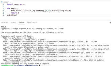 Valueerror Setting An Array Element With A Sequence Python Guides