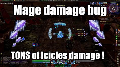 Crazy Frost Mage Bug Insane Damage While Invulnerable Patch 815