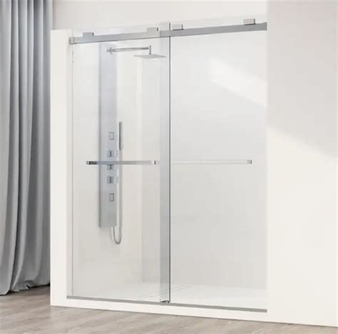 Vigo Vg6023 Houston Frameless Sliding Shower Door Instruction Manual