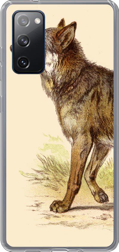 Telefoonhoesje Geschikt Voor Samsung Galaxy S Fe Hoesje Wolf