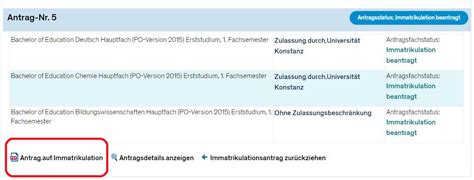 Wo Finde Ich Meinen Antrag Auf Immatrikulation Tutorials Bewerbung