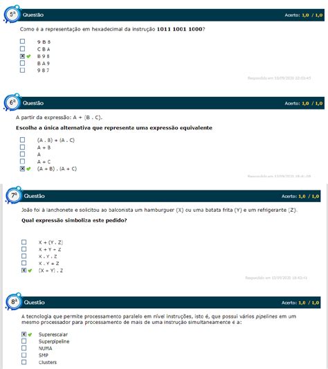 Gabarito Processos De Desenvolvimento De Software