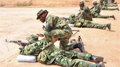 Bandits Nigerian Army Holds Shooting Exercise To Enhance Soldiers