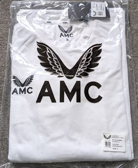 AMC Castore Long Sleeve Performance Tee Small BNWT RRP 50 Andy