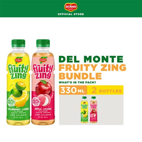 Del Monte Fruity Zing Bundle X 2 Shopee Philippines