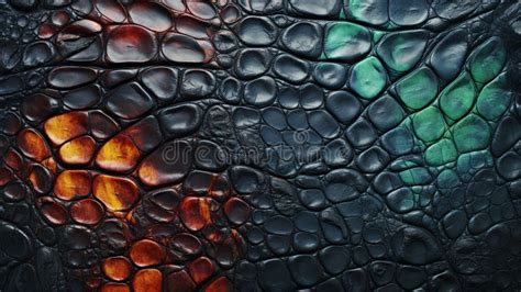 Textura Abstracta De Piel De Serpiente Y Cocodrilo De Cuero Mate Para