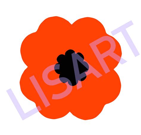 Red Poppy Flower Png Svg Eps Cutting File For Cricut Cameo Etsy