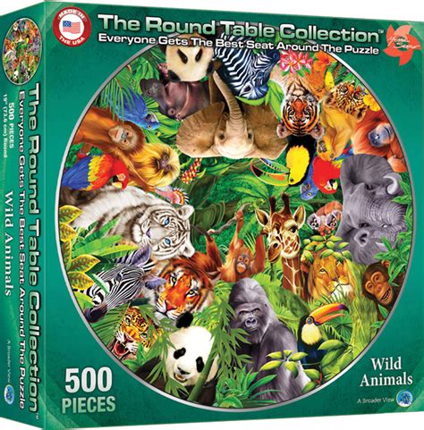 Wild Animals, 1000 Pieces, A Broader View | Puzzle Warehouse