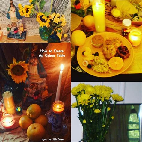 Offerings For The Orisha Oshun For More Info On Vodou Santeria