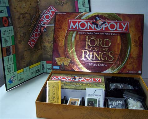 Monopoly The Lord Of The Rings Trilogy Edition