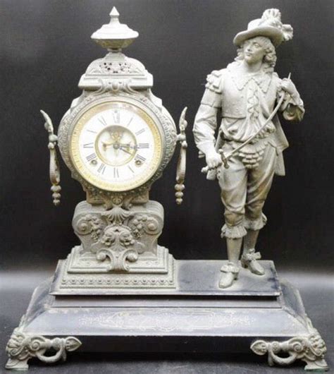 Ansonia Don Caesar Figural Clock Clocks Figural Horology Clocks