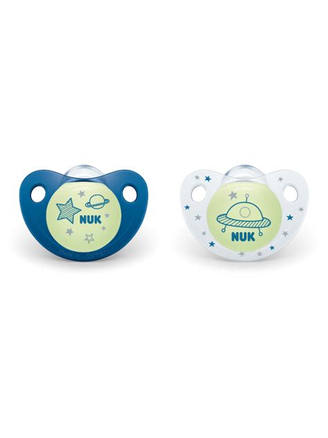 NUK® Cute-as-a-Button Glow-in-the-Dark Pacifiers | NUK Canada