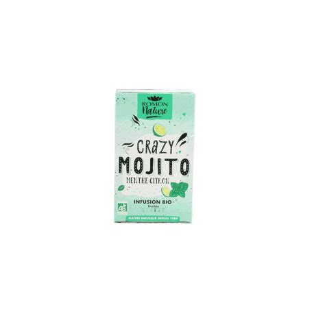 INFUSION CRAZY MOJITO ROMON NATURE PLANTASIA Acheter Sur Etik