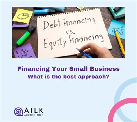 Best Financing Options For Your Small Business Atek Accounting