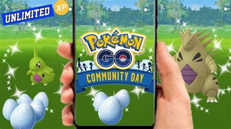 Shiny Larvitar Classic Community Day In Pokemon Go Pokemon Go Gbl Pvp