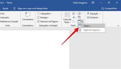 Como Inserir Um Pdf Em Um Arquivo Do Word