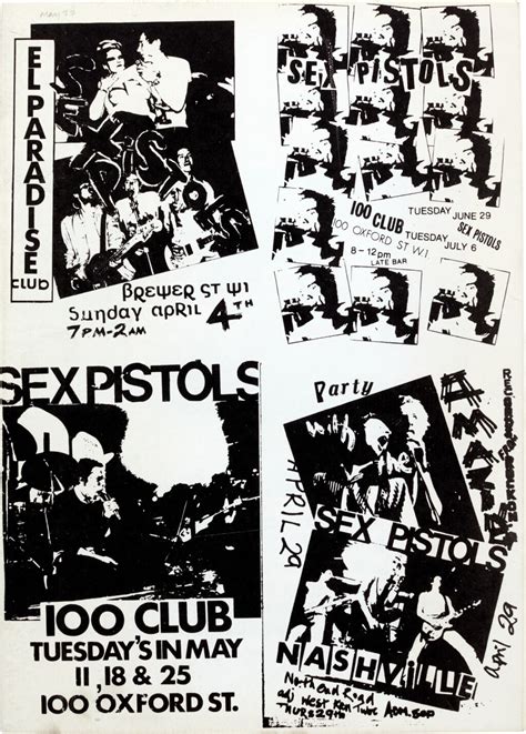 Jamie Reid Sex Pistols Press Kit C May 1977 The Sex Pistols The Stolper Wilson Collection