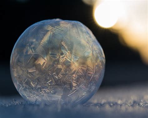 Frozen Soap Bubbles Art Pictures And Video Strange Sounds