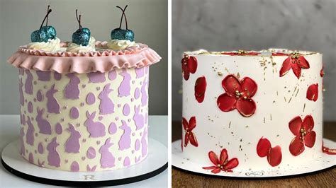 Oddly Satisfying Cake Decorating Compilation Awesome Cake Decorating