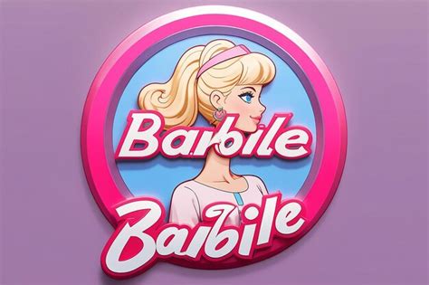 Premium Photo LONDON UK July 2025 Barbie Doll Logo Barbie Is A