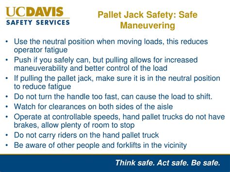 Ppt Manual Pallet Jack Safety Powerpoint Presentation Free Download Id9076558