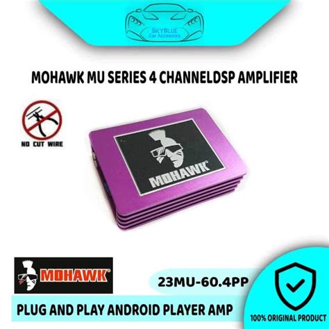 Mohawk Car Audio Mu Series Channel Amplifier Plug N Play Android