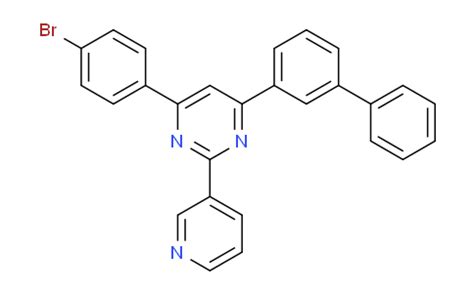 4 1 1 Biphenyl 3 YL 6 4 Bromophenyl 2 Pyridin 3 YL Pyrimidine