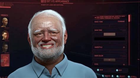 Hide The Pain Harold Cyberpunk Character Creations Know Your Meme Hot