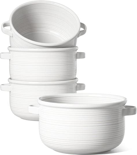 Amazon Le Tauci Soup Bowls With Handles Oz French Onion Soup