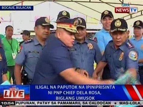 Ntvl Iligal Na Paputok Na Ipiniprisinta Ni Pnp Chief Bato Dela Rosa