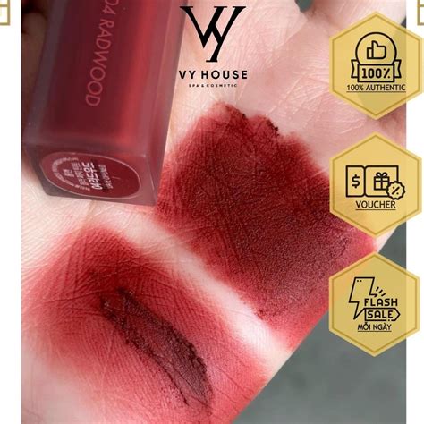 Son Kem Romand Blur Fudge Tint Radwood Shopee Vi T Nam