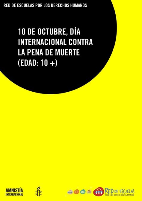 10 de octubre día internacional contra la pena de muerte Amnistía