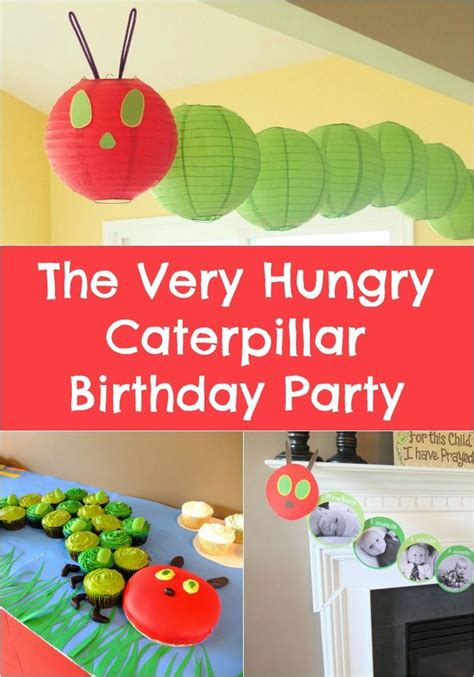 The Very Hungry Caterpillar Birthday Party Pick Any Two Hungry