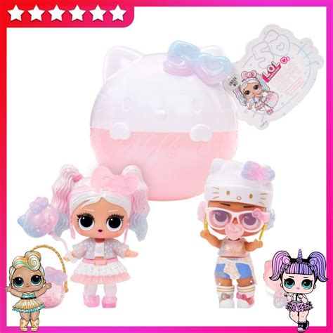 ЛОЛ куклы Hello Kitty 50th Anniversary Limited Edition сюрприз шар ...