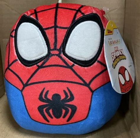 Squishmallow 5 Spiderman Marvel Spidey Red Plush Nwt In Hand 3889183130