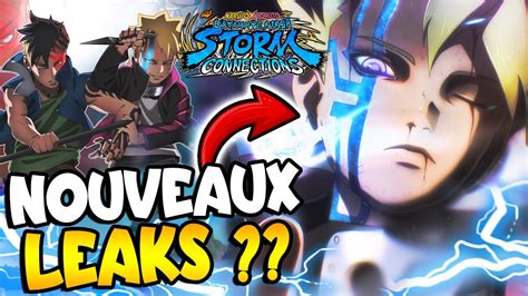 Nouveaux Leaks Sur Naruto X Boruto Storm Connections Dlc Maj Etc