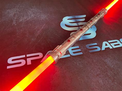 Darth Maul Double Bladed Lightsaber Neopixel Blade Lightsaber - Etsy