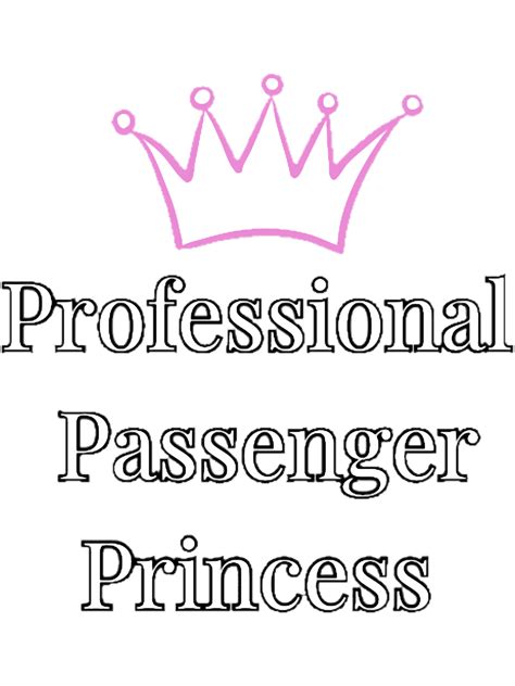 Passenger Princess With Crown Inspire Uplift