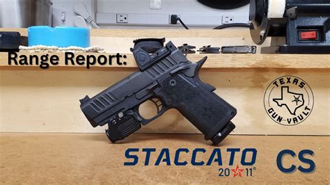 Range Report Staccato Cs Subcompact Pistol Youtube