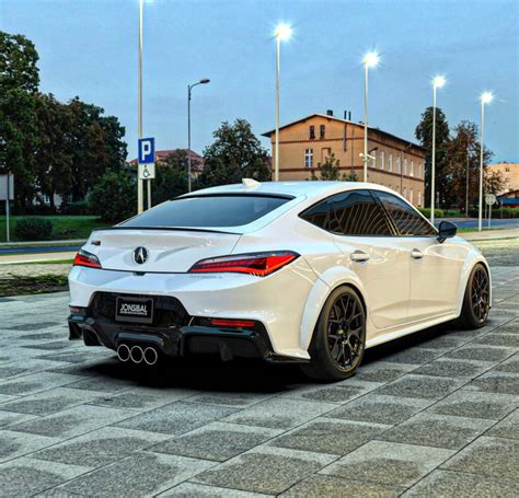 Acura Integra White Alena Aurelia