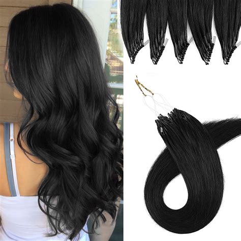 Amazon D Hair Extensions Micro Loop Human Hair Extensions